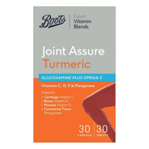 Boots Joint Assure Turmeric, 30 Capsules + 30 Tablets