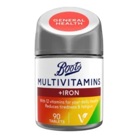 Boots Multivitamins with Iron 90 Tablets