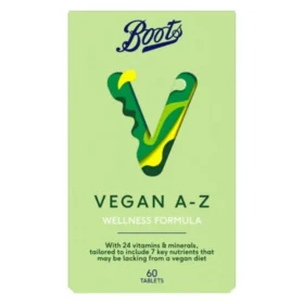 Boots Vegan A-Z Wellness Formula 60 Tablets