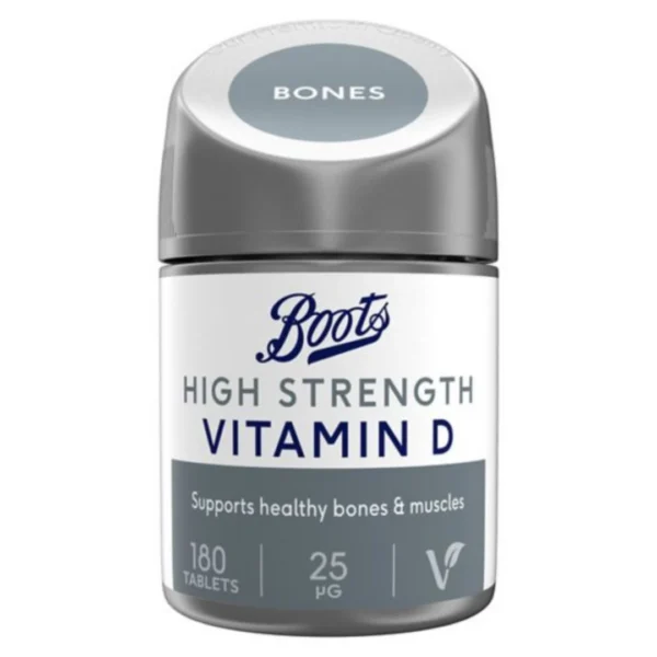 Boots Vitamin D 10 µg, 180 Tablets