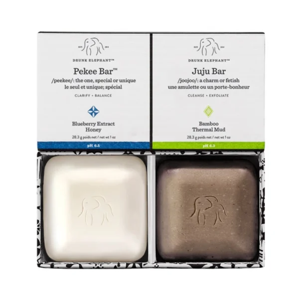 Drunk Elephant Baby Juju Bar + Baby Pekee Bar Duo