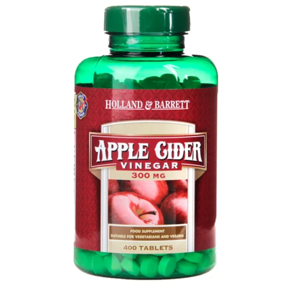 Holland & Barrett Apple Cider Vinegar 300 mg 400 Tablets