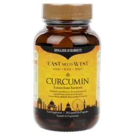 Holland & Barrett East Meets West Curcumin 30 Capsules