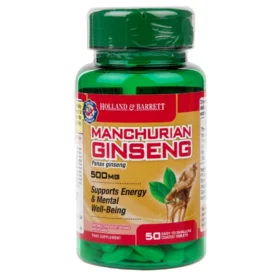 Holland & Barrett | Manchurian Ginseng 50 Caplets 500mg