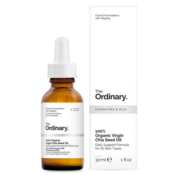 100% Organic Virgin Chia Seed Oil