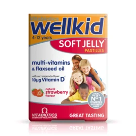 Vitabiotics | Vitabiotics WellKid Soft Jelly 30 Pastilles Natural Strawberry Flavour