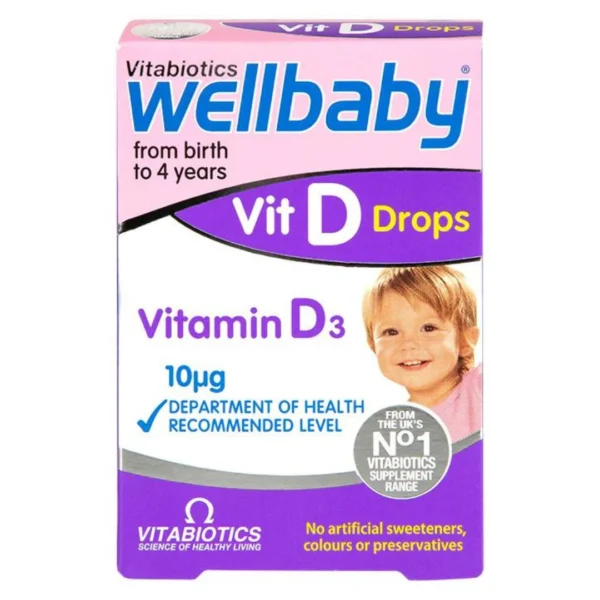 Vitabiotics | Vitabiotics Wellbaby Vit D Drops 10 µg 30ml