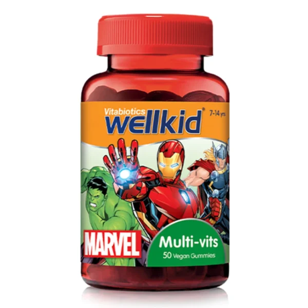 Vitabiotics | Vitabiotics Wellkid Marvel Multi-vits 50 Vegan Soft Jellies
