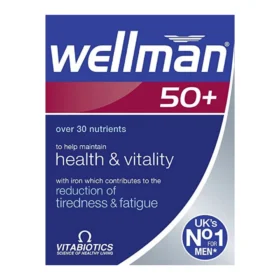 Vitabiotics | Vitabiotics Wellman 50+ 30 Tablets