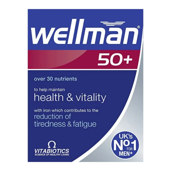 Vitabiotics | Vitabiotics Wellman 50+ 30 Tablets