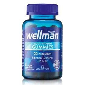 Vitabiotics | Vitabiotics Wellman Multi-Vitamin Gummies 60 Vegan Orange Gummies