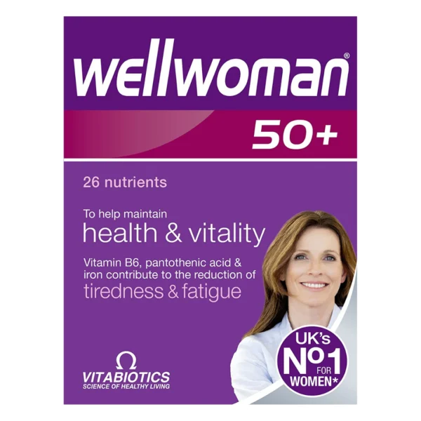 Vitabiotics | Wellwoman 50+ -30 Tablets