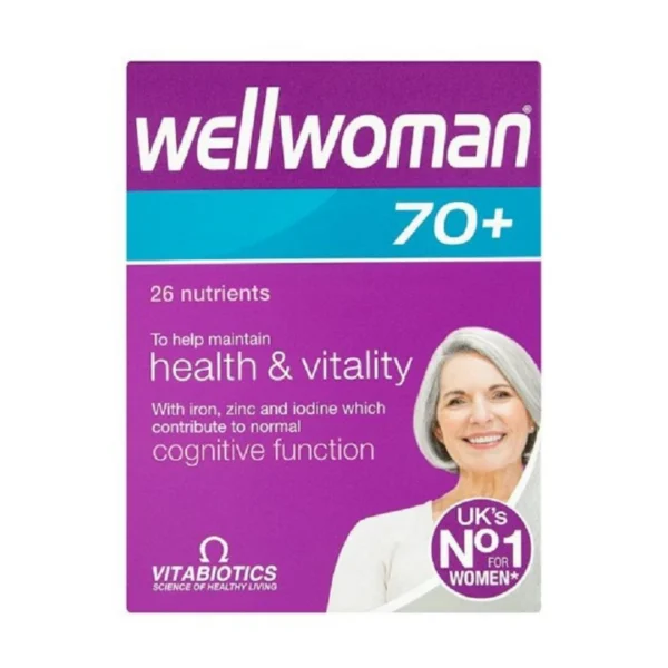 Vitabiotics Wellwoman 70+ - 30 Tablets