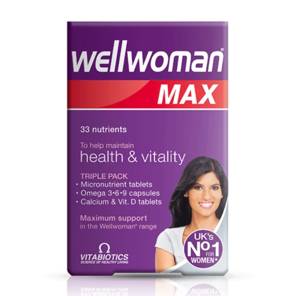 Vitabiotics Wellwoman Max 84 Tablets
