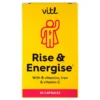 Vitl Health Goals Rise & Energise 30 Vegan Capsules