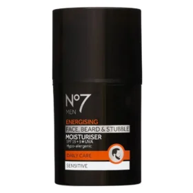 No7 Men Energising Face, Beard & Stubble Moisturiser