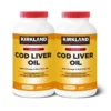 Kirkland Signature Cod Liver Oil + Omega 3 1150mg, 2 x 200 Count