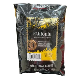 Kirkland Signature Ethiopia Medium Roast Coffee Beans, 907g