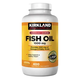 Kirkland Signature Fish Oil 1000 mg 400 Softgels