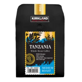 Kirkland Signature Tanzania Medium Roast Whole Bean Coffee, 907g