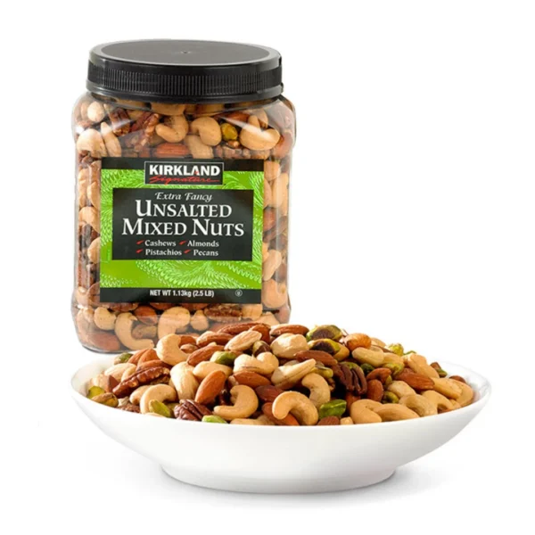 Kirkland signature Extra fancy Unsalted mixed nuts 1.13kg