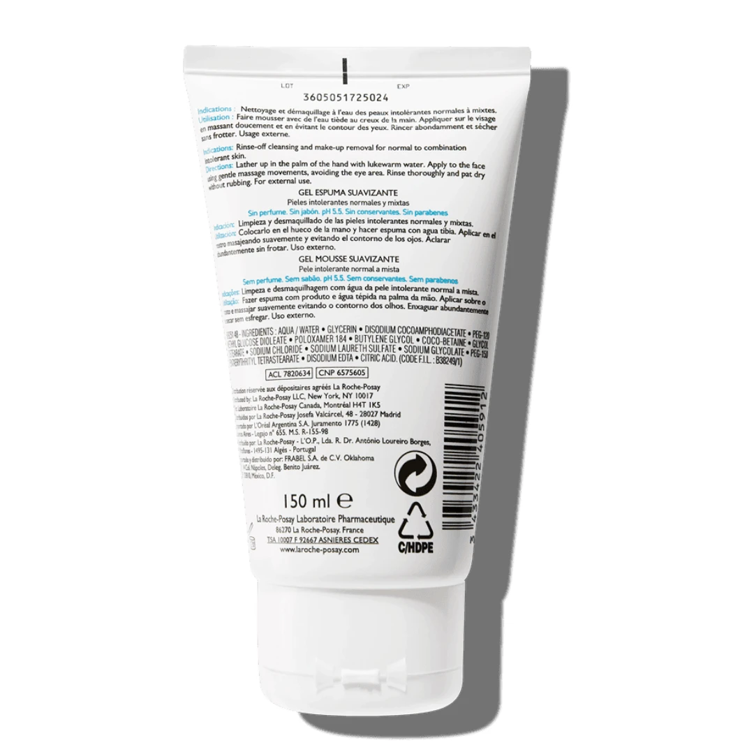 La Roche-Posay Toleriane Softening Foaming Gel Wash Sensitive Skin 150ml