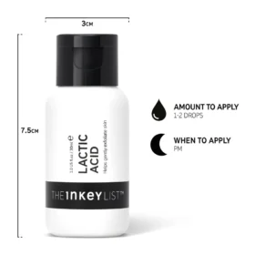 The INKEY List 10% Lactic Acid 30ml