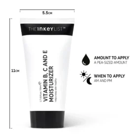 The INKEY List Vitamin B, C & E Moisturizer 50ml