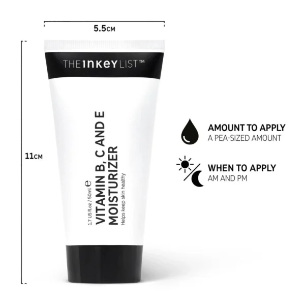 The INKEY List Vitamin B, C & E Moisturizer 50ml