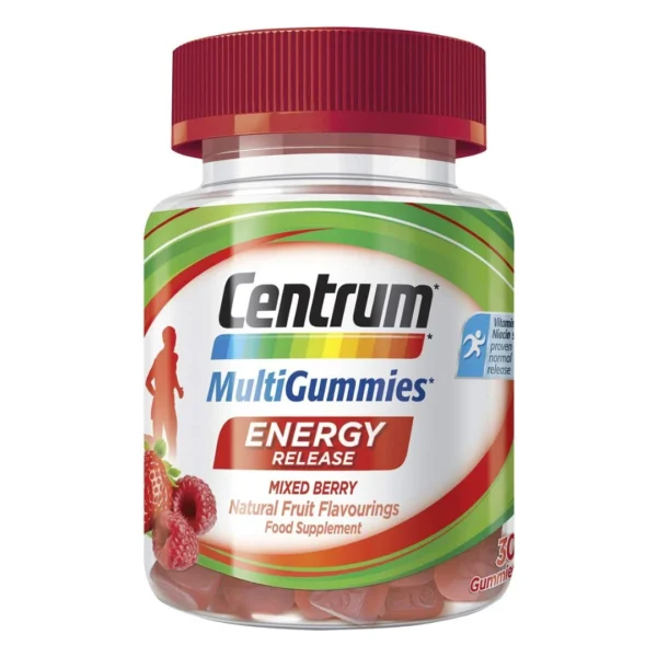 Centrum MultiGummies Energy Release Mixed Berry 60 Gummies
