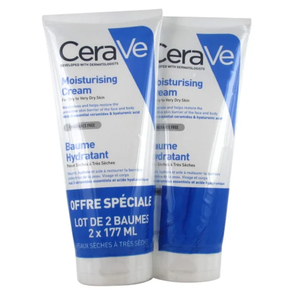 Cerave Moisturising Cream 2 x 177ml