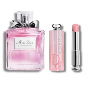 Dior Iconic Duo - Miss Dior Blooming Bouquet & Dior Lip Glow Lip Balm (001 Pink) Bundle