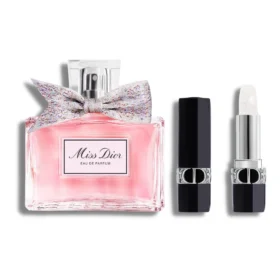 Dior Signature Duo - Miss Dior Eau de Parfum & Rouge Dior Hydrating Lip Balm Bundle