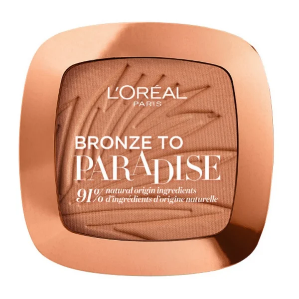 Loreal Paris Bronzer - Medium, Compact Case with Mirror and Brush 9g