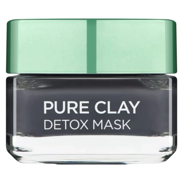 Loreal Paris Pure-Clay Detox Face Mask Charcoal 50ml