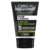 Loreal Men Expert Pure Carbon Purifying Daily Face Wash Cleanser 100ml
