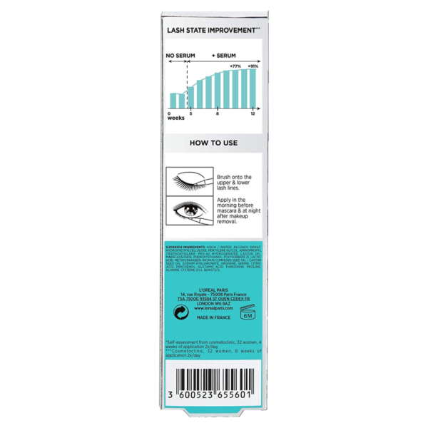 Loreal Paris Clinically Proven Lash Serum 17g