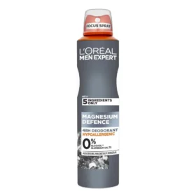 Loreal Men Expert Hypoallergenic Deodorant Magnesium Defence Hypoallergenic 48 Hour Protection Men's Deodorant 250ml