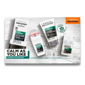Loreal Men Expert Hydra Sensitive Skin Soothing White Range