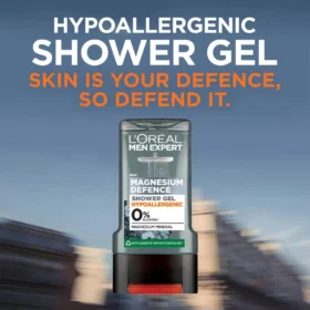 Loreal Men Expert Magnesium Defence Shower Gel Men's Shower Gel 300ml