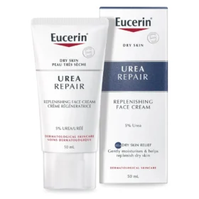 Eucerin Dry Skin Replenishing Face Cream Night 5% Urea with Lactate 50ml