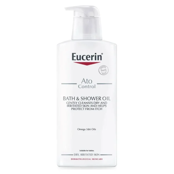 Eucerin AtoControl Bath & Shower Oil for Dry & Eczema Prone Skin 400ml