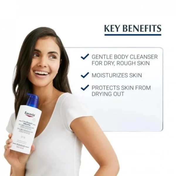 Eucerin UreaRepair Plus 5% Urea Replenishing Body Wash 400ml