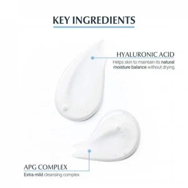Eucerin DermatoCLEAN Face Cleansing Gel with Hyaluronic Acid, 200ml