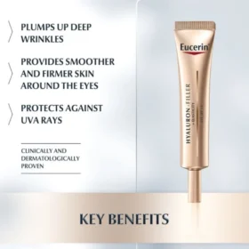 Eucerin Hyaluron-Filler + Elasticity Anti-Ageing Eye Cream with SPF15 15ml