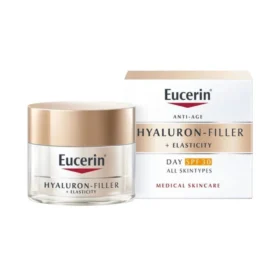 Eucerin Hyaluron-Filler + Elasticity Anti-Ageing Face Day Cream with Hyaluronic Acid SPF30 50ml